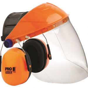 Pro Choice BGVCEADD Striker Browguard Visor With Chin Guard And Earmuff