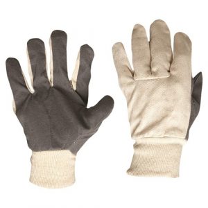 Pro Choice CDVP Cotton Drill Vinyl Palm Gloves - Large