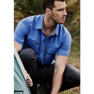 Syzmik ZW465 Mens Outdoor S/S Shirt