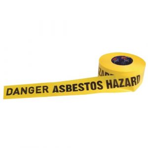 Pro Choice DADH30075 Barricade Tape 300mm x 75mm Danger Asbestos Dust Hazard Print