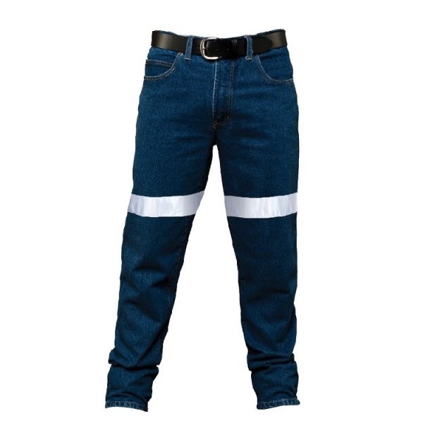 Ritemate RM106DJR Mens's Cotton Denim Jean 3M Tape