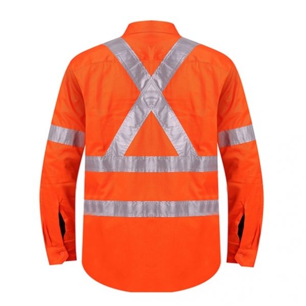 Ritemate RM106XR Open Front L/S 3M Tape "X" Design - Image 2