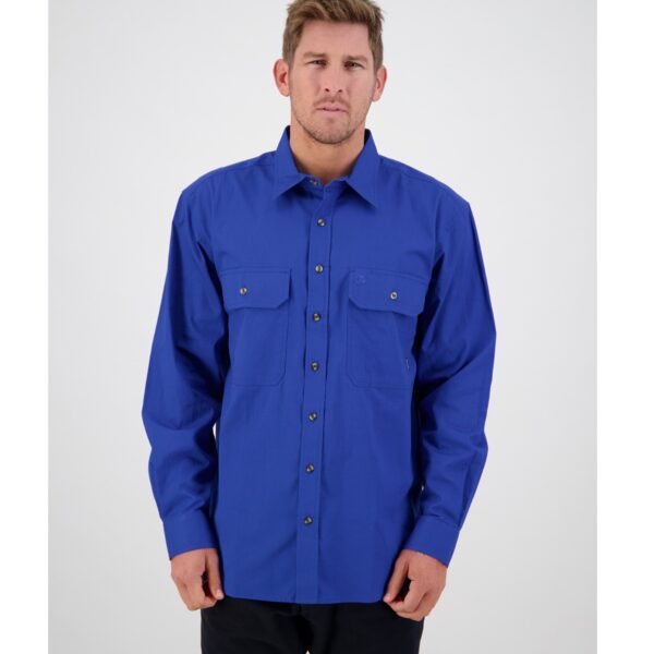 Swanndri SS192134M Byron Full Placket L/S Shirt