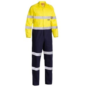 Bisley BC6357T Taped Hi Vis Drill Coverall