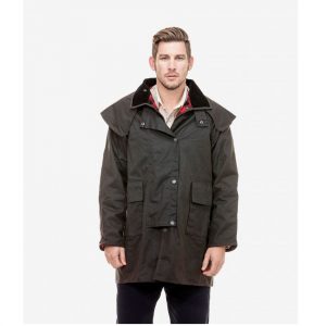 Swanndri SW194024M Baxter Oilskin Short Coat