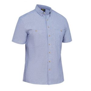 Bisley BS1407 Mens S/S Chambray Shirt