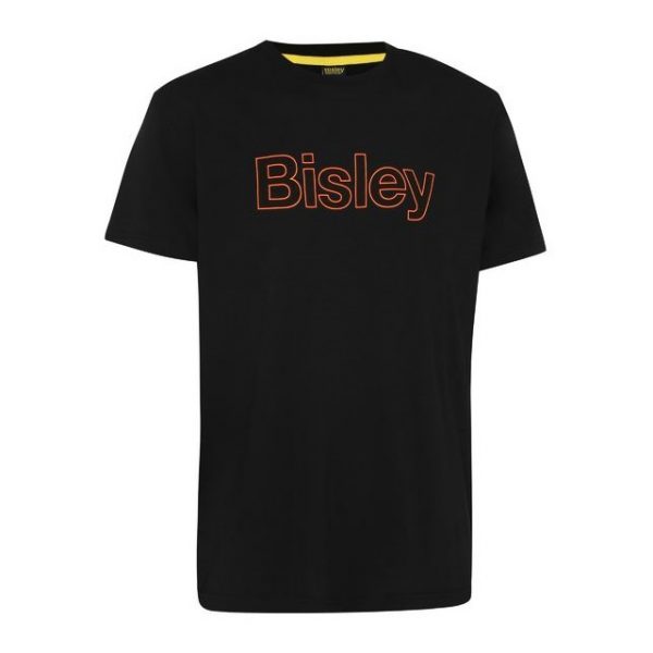 Bisley BKT084 Cotton Outline Logo Tee - Image 3