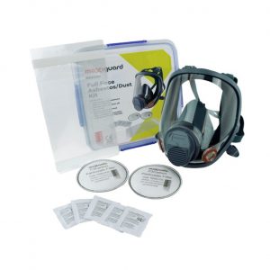 Maxisafe R690GK Maxiguard Full Face Respirator Asbestos/Dust Kit