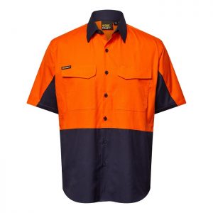 Workcraft WS6067 HiVis Vented Ripstop Shirt