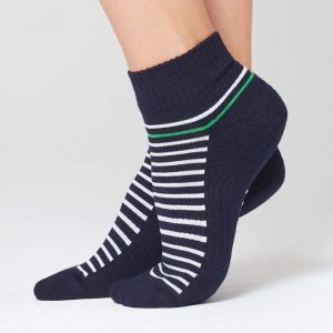 NNT CATKDP Bamboo Sports Sock Ankle Length Stripe