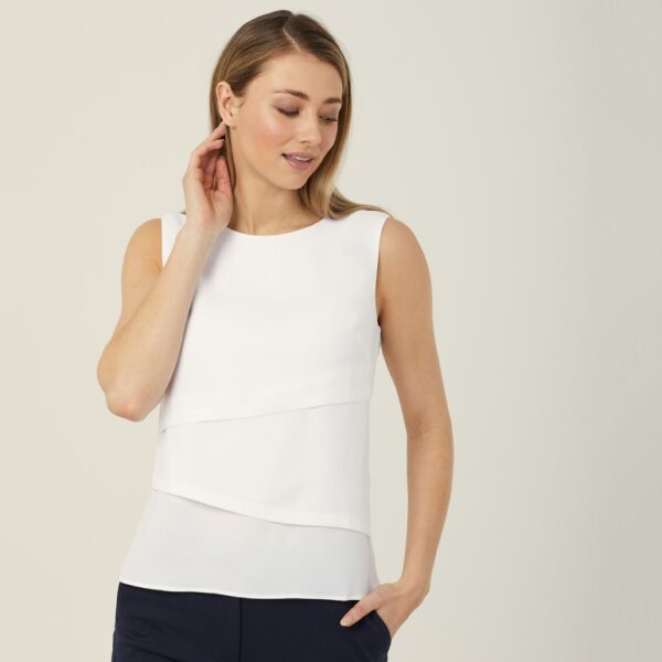 NNT CAT9XC Sleeveless Layered Top - Image 2