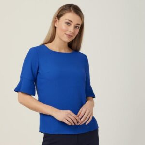 NNT CATU5T Fluted Sleeve Top