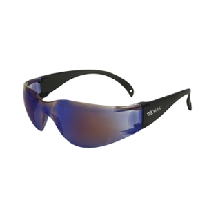 Maxisafe EBR333 Texas Blue Mirror Safety Glasses