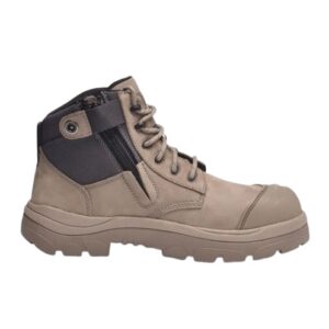 Wide Load 690SZC Stone 6 Zip Side Composite Safety Boot