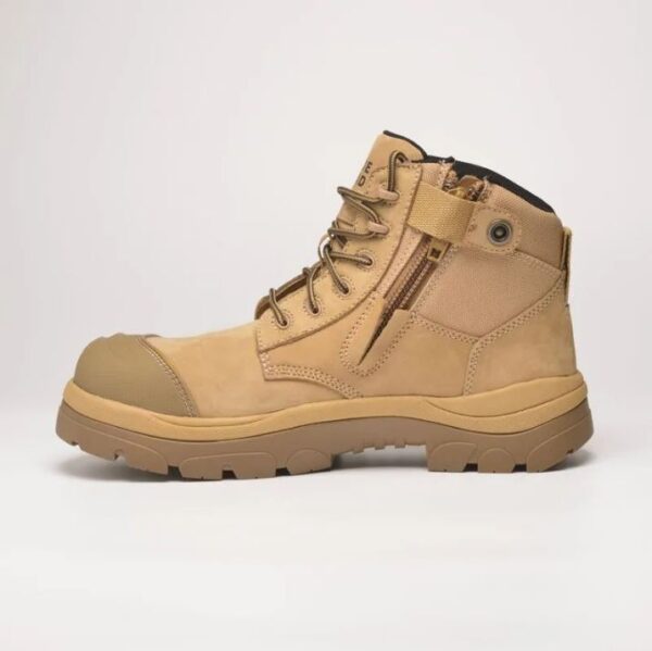 Wide Load 690WZC Wheat 6 Zip Side Composite Safety Boot - Image 3