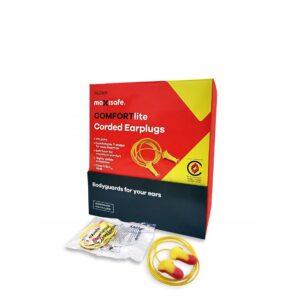 Maxisafe HLC631 COMFORTlite T-Shaped Corded Earplugs - Class 5