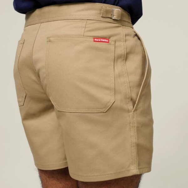 Hard Yakka Y05340 Relaxed Fit Cotton Drill Short With Side Tabs - Image 9