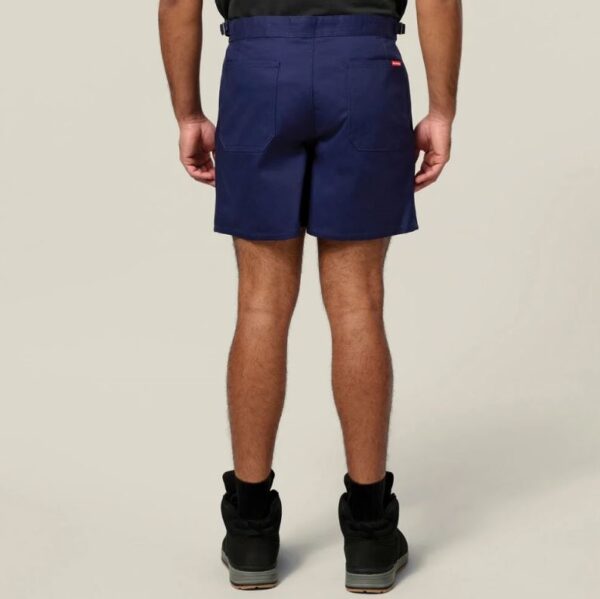 Hard Yakka Y05340 Relaxed Fit Cotton Drill Short With Side Tabs - Image 2