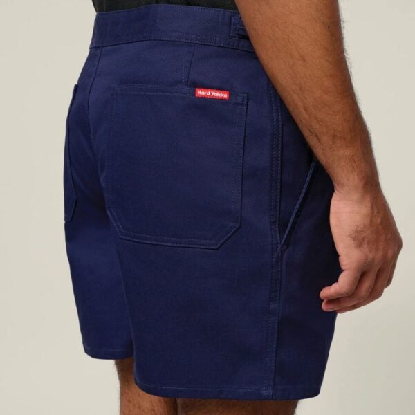 Hard Yakka Y05340 Relaxed Fit Cotton Drill Short With Side Tabs - Image 5