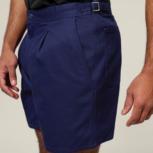 Hard Yakka Y05340 Relaxed Fit Cotton Drill Short With Side Tabs - Image 4