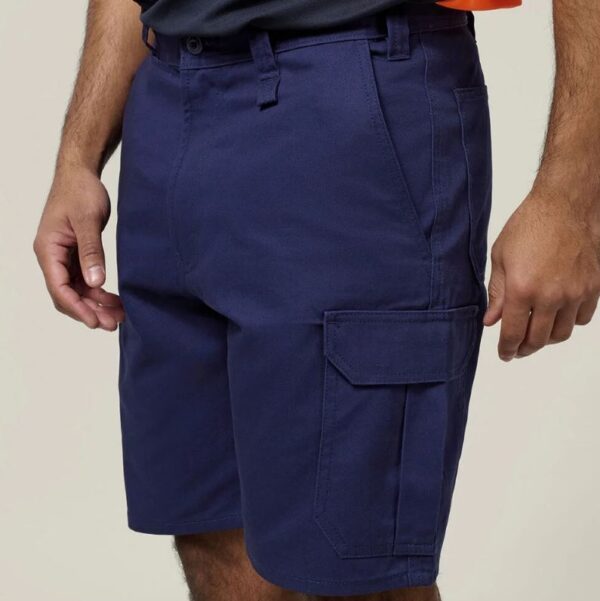 Hard Yakka Y05620 Core Relaxed Fit Cotton Cargo Drill Short - Image 4