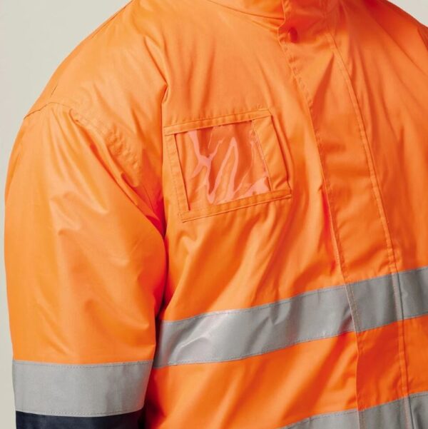 Hard Yakka Y06685 Core HiVis 2 Tone Taped Quilted Waterproof Jacket - Image 5