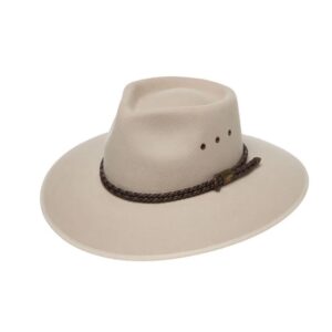 Statesman S0040100 Countryman Fur Felt Hat Silverbelly