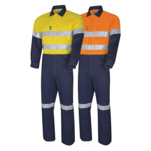 TRu Workwear DC2120T1 Lightweight Cotton Coverall With 3M Tape