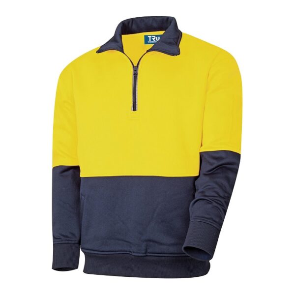 TRu Workwear TF2950 1/4 Zip Fleece Jumper - Image 3