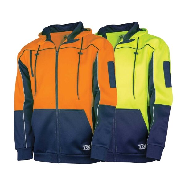 TRu Workwear TF2959 Two-Tone Fleece Hoodie