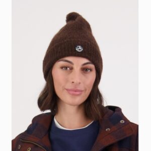 Swanndri SW219194W Women’s Hutton Turn Up Bobble Beanie