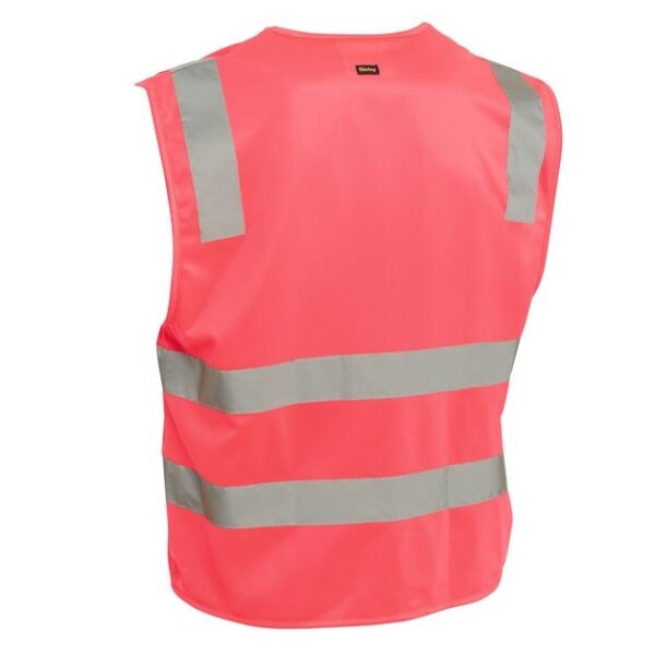 Bisley BV0341T Taped Hi Vis Safety Zip Vest - Image 6