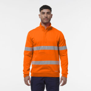 KingGee K55048 Reflective 1/4 Zip Fleece