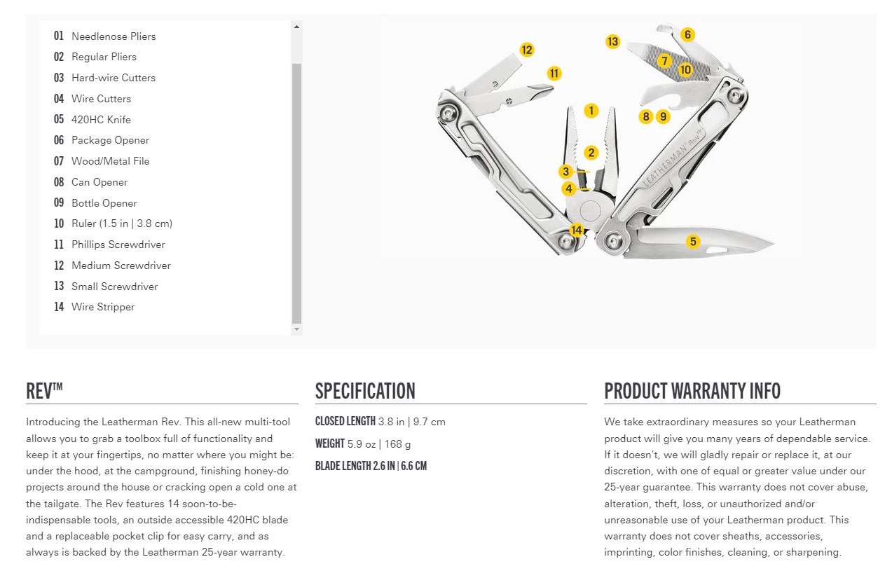 Product Specification