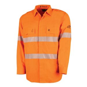 Bool BW1505T1 Lightweight PPE1 FR Shirt With Segmented FR Reflective Tape