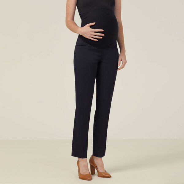 NNT CAT3XM Poly Viscose Stretch Twill Maternity Pant - Image 2