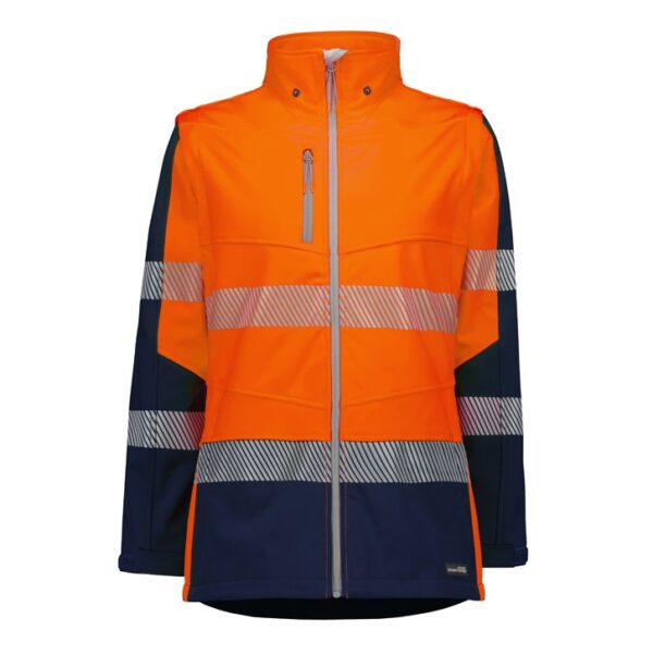 Syzmik ZJ753 Womens Streetworx 2 In 1 Stretch Softshell Jacket - Image 8