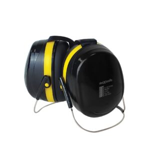 Maxisafe HRE663 Maxisafe Neck Style Earmuff 30dB Class 5 Yellow