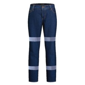 Pilbara RM220LSDR Ladies Reflective Stretch Denim Jeans