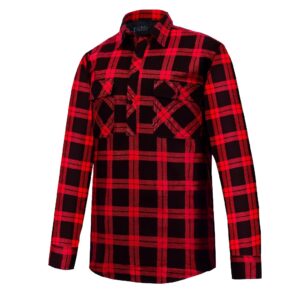 Pilbara RM123SCF Closed Front Flannelette Shirt