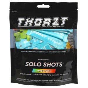 Thorzt SSSFMIX 99% Sugar Free Solo Shots - Mixed Flavours 50 Shot Pack