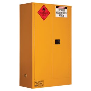 Pratt 5545AS CLASS 3 Flammable Liquid Storage Cabinet 250L 2 Door 3 Shelves