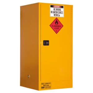 Pratt 5560ASE CLASS 3 Flammable Liquid Storage Cabinet 350L 1 Door 3 Shelves