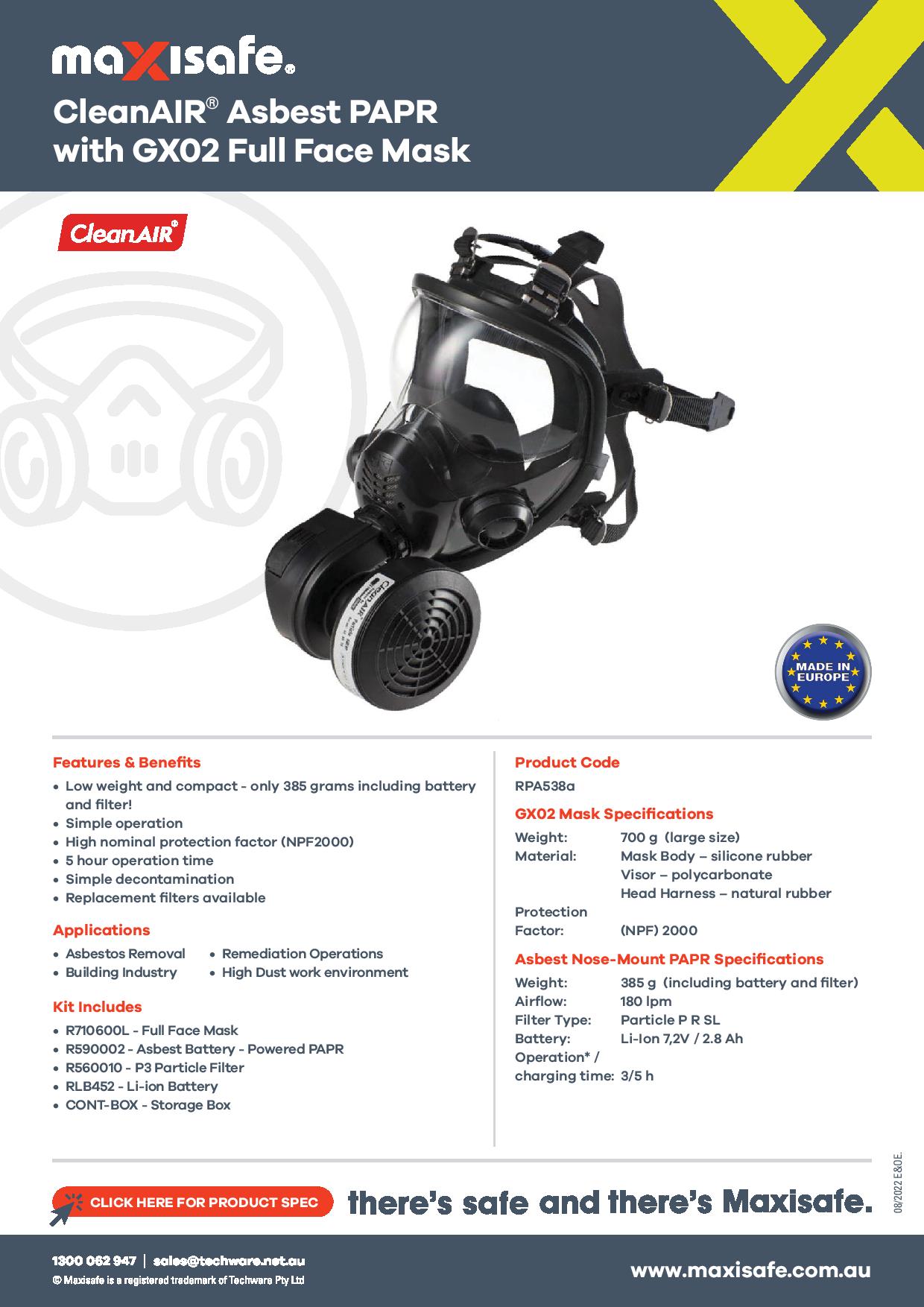 Product Specification