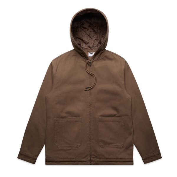 AS Colour 5529 Canvas Heavy Hooded Jacket - Image 7