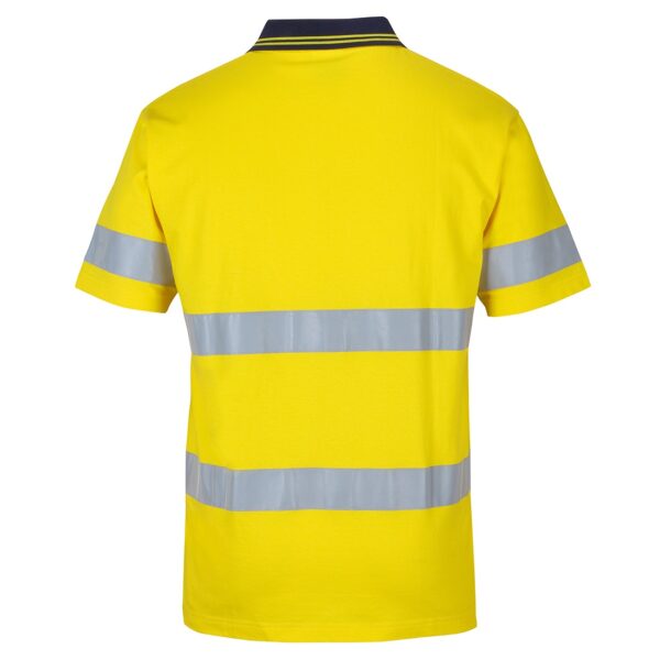 JB'S Wear 6DCPS Hi Vis D+N S/S Cotton Polo - Image 8