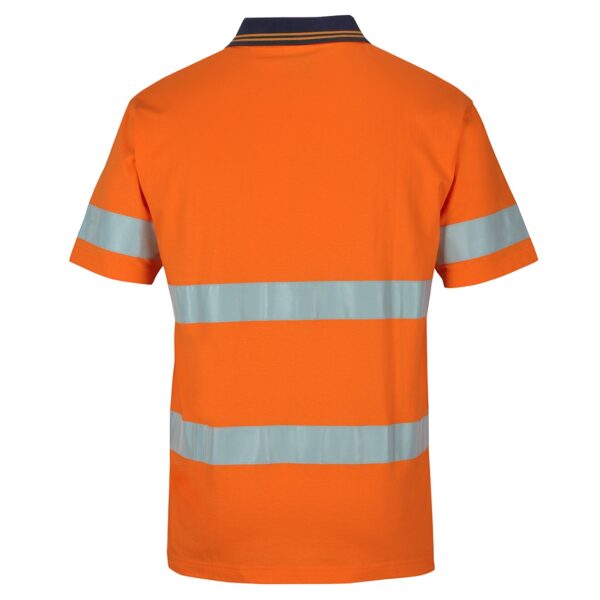 JB'S Wear 6DCPS Hi Vis D+N S/S Cotton Polo - Image 6