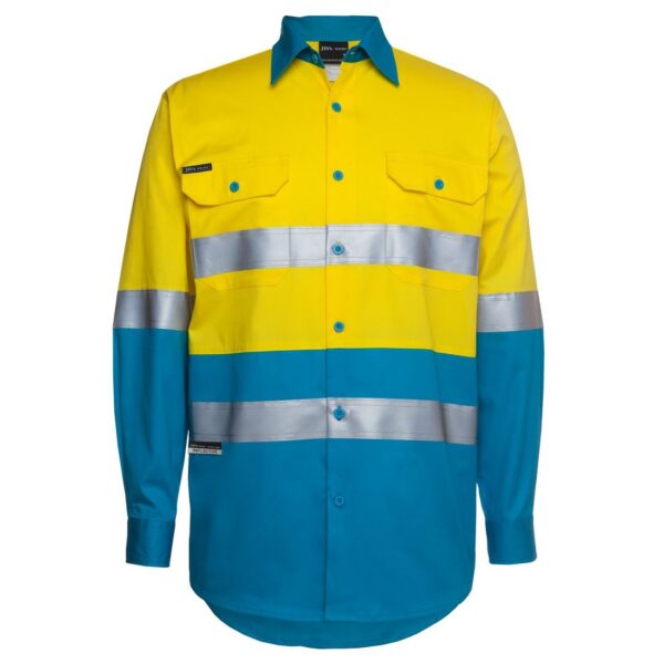 JBs Wear 6DNWL HiVis Long Sleeve Day and Night 150G Shirt - Image 2