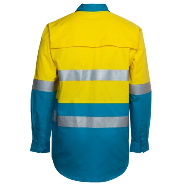 JBs Wear 6DNWL HiVis Long Sleeve Day and Night 150G Shirt - Image 3