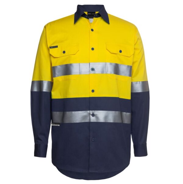 JBs Wear 6DNWL HiVis Long Sleeve Day and Night 150G Shirt - Image 12